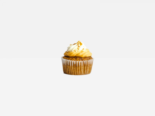 Cupcake Topped With White Frosting