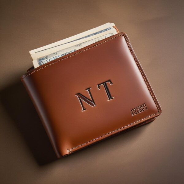 Personalized Leather Wallet By NT