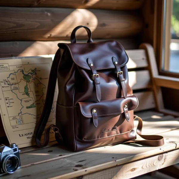 Nomad Leather Backpack – Ready for the Unexpected