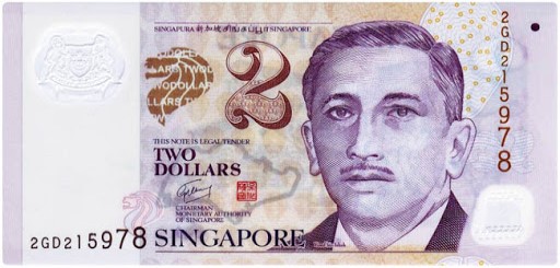 2 Dollers Singapore