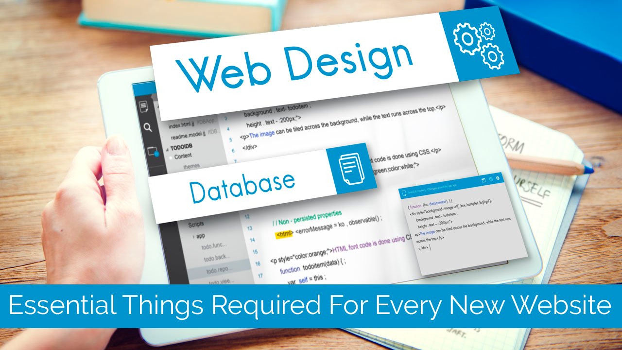 Essential Things Required For Every New Website