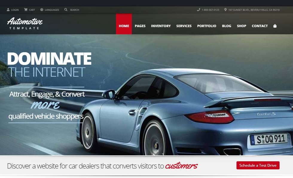 Automotive WordPress Theme