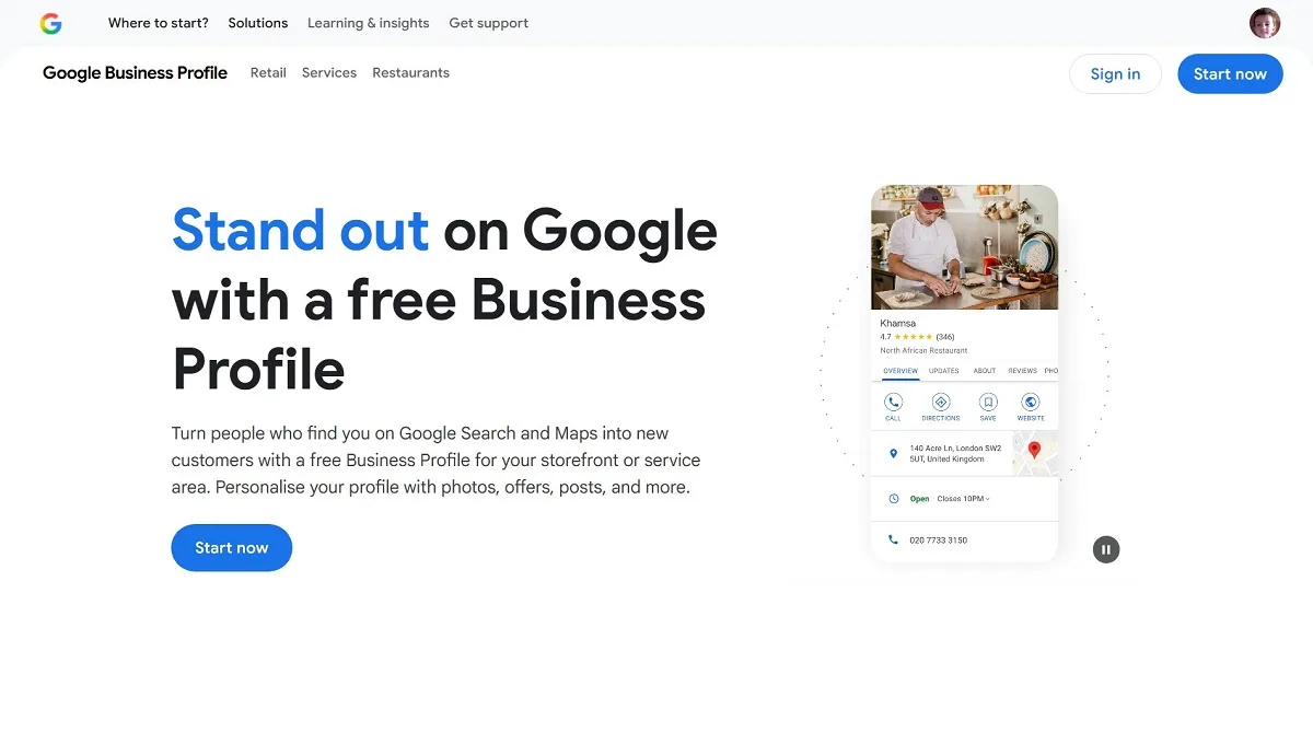 Google Business Profiles