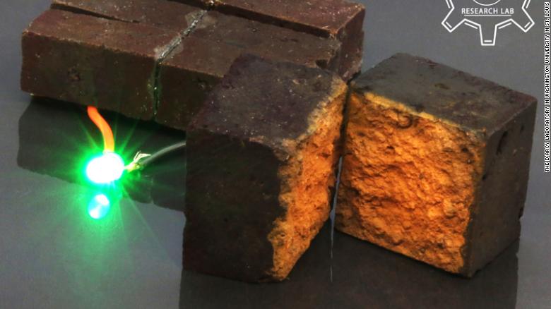 Red Bricks Can Power Up Devices