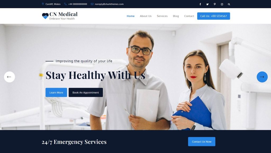 Corponotch Medical Free WordPress Plugin