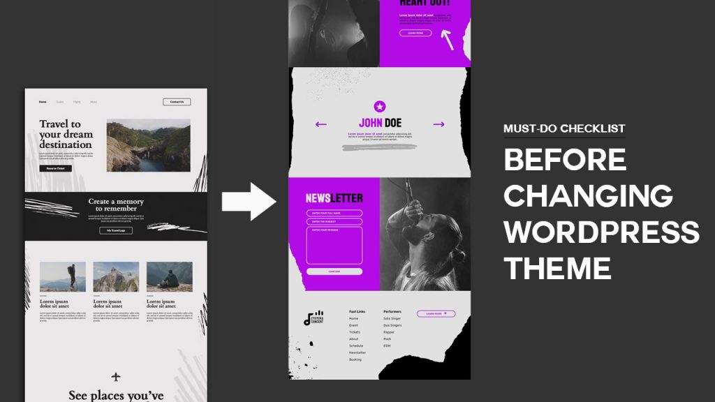 Must-Do Checklist Before Changing WordPress Theme