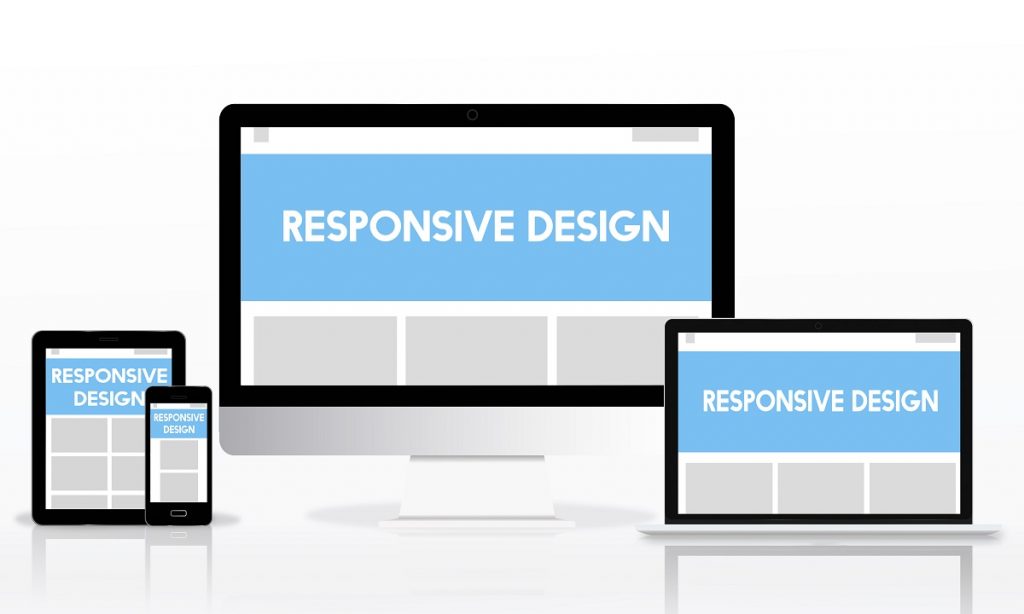 Website Responsive Design and Layout