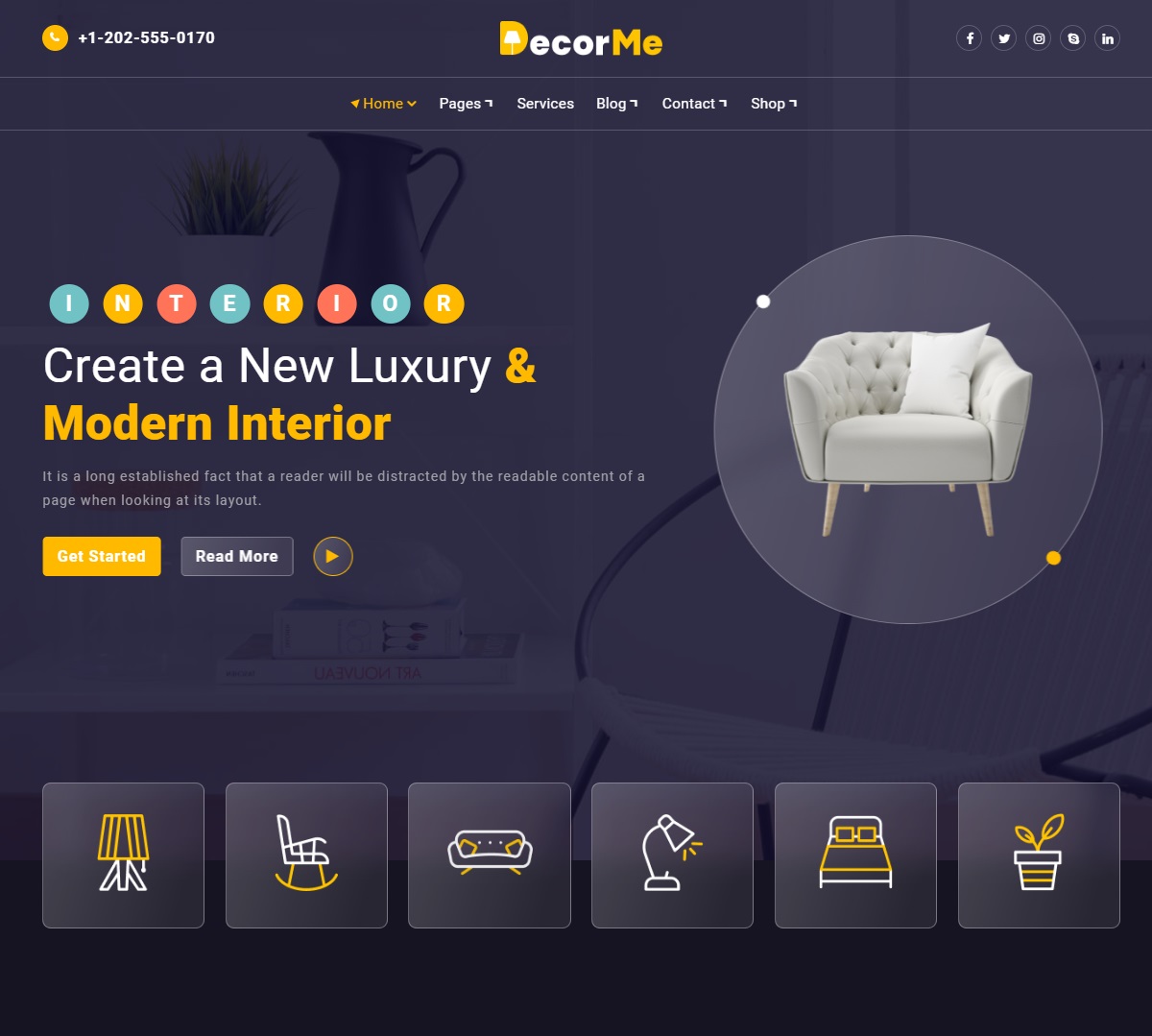 DecorMe Theme For WordPress