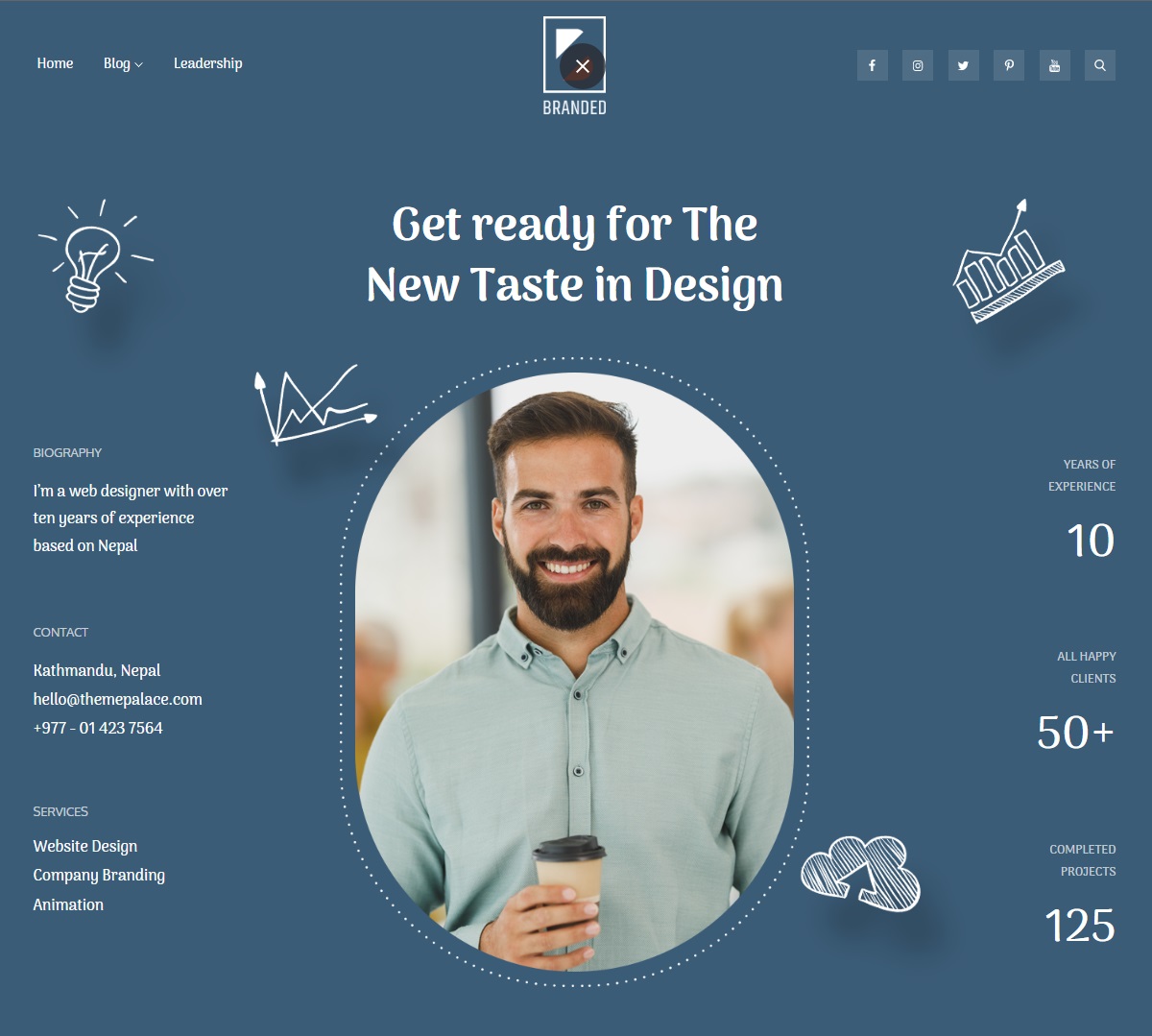 Free Portfolio WordPress Theme