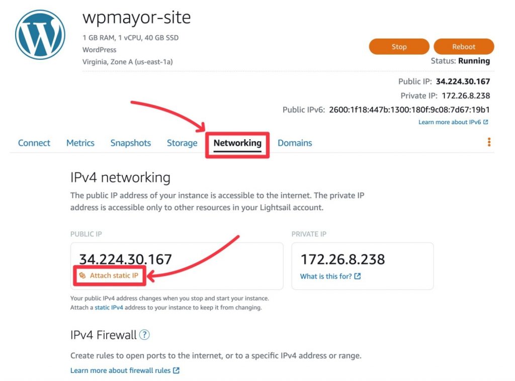 setting network