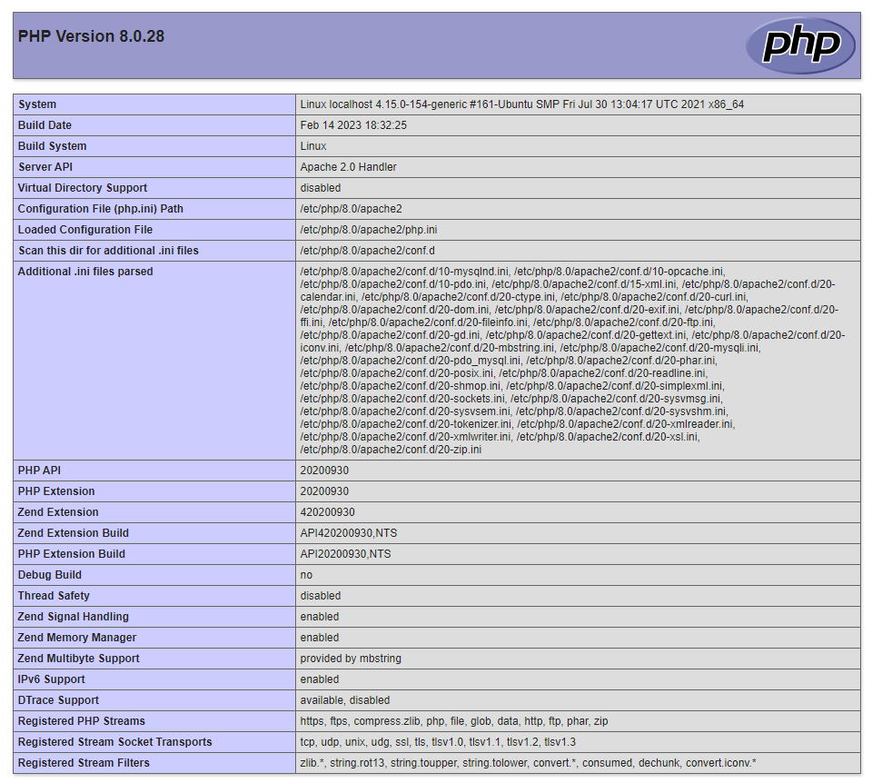 Check Server PHP Version