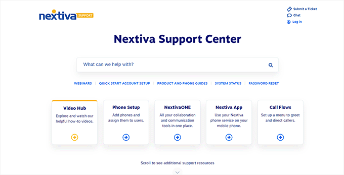Customer Support for Nextiva