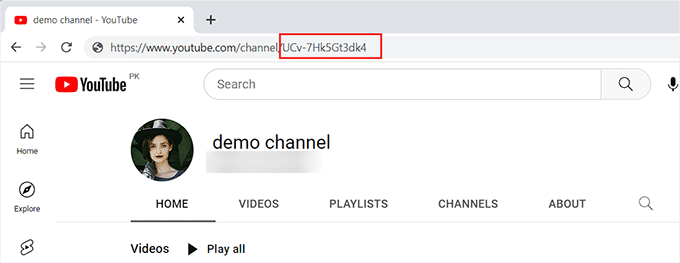 demo channel