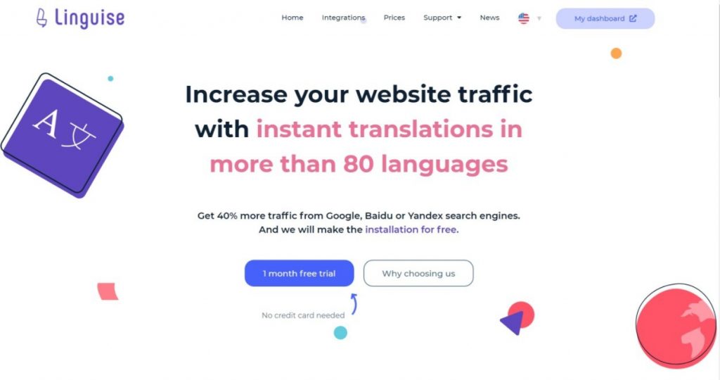 Linguise Multilingual WordPress Plugin 