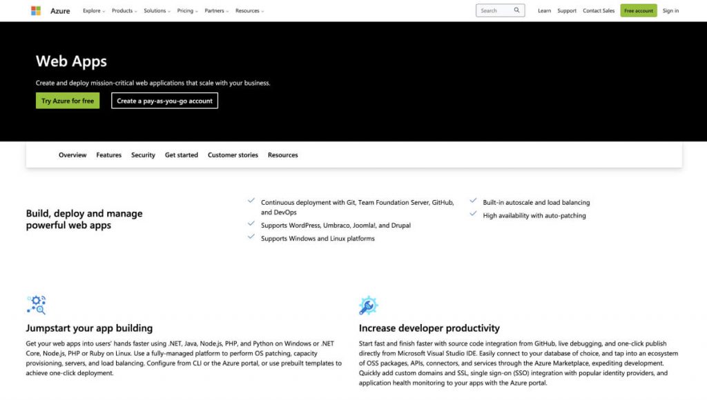 multisite in Microsoft Azure