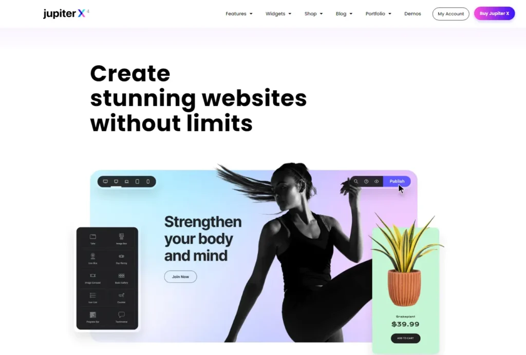 jupitar wordpress theme