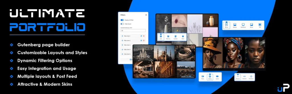 Ultimate Portfolio - WordPress image Slider