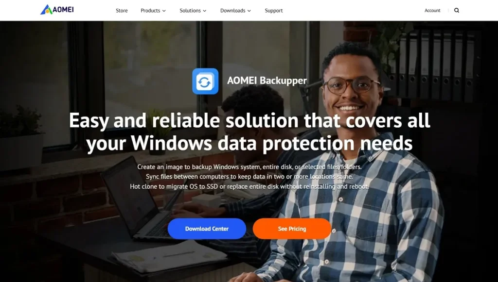 Top Backup and Availability Software in 2025 2 AOMEI Backupper - Clone, Sync, Backup and Availability Software for Windows