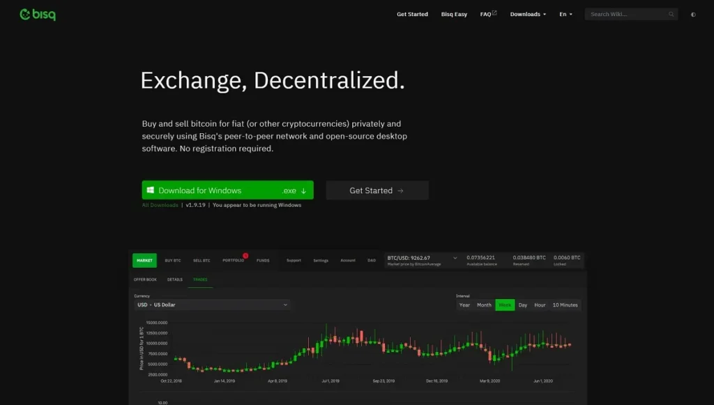 Top 10 Non-KYC Crypto Exchanges in the USA for 2025: Buy Crypto Without KYC Hassle 3 Bisq – Decentralized Exchange