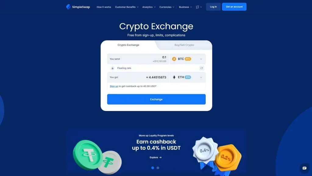 Top 10 Non-KYC Crypto Exchanges in the USA for 2025: Buy Crypto Without KYC Hassle 4 SimpleSwap – Fast and User-Friendly Non-KYC Crypto Exchange