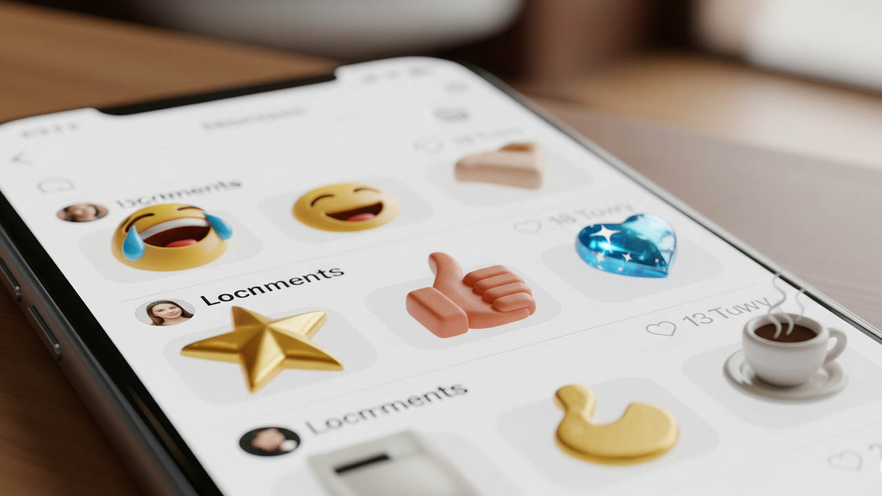 Social Media Engagement with Custom Emojis