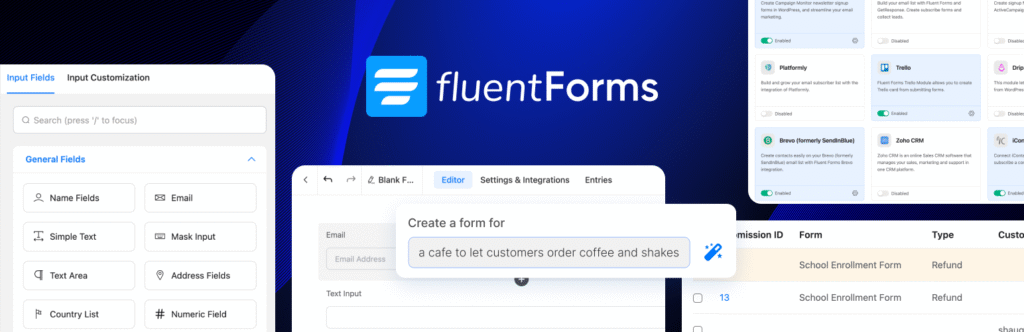 The 10 Best Lead Generation Form Plugins for WordPress: A Complete 2025 Guide 9 Fluent Forms For Speed and Performance