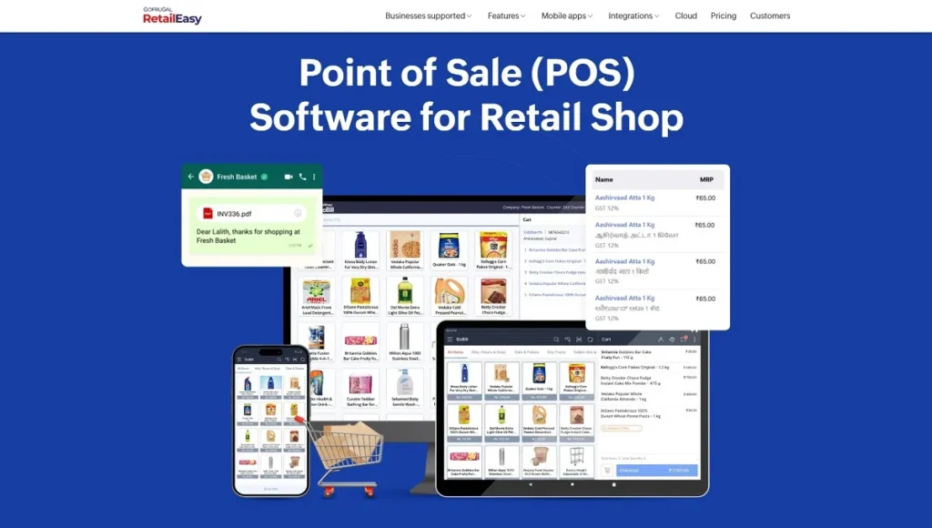 GoFrugal - Point of Sale (POS) Software for Retail Shop