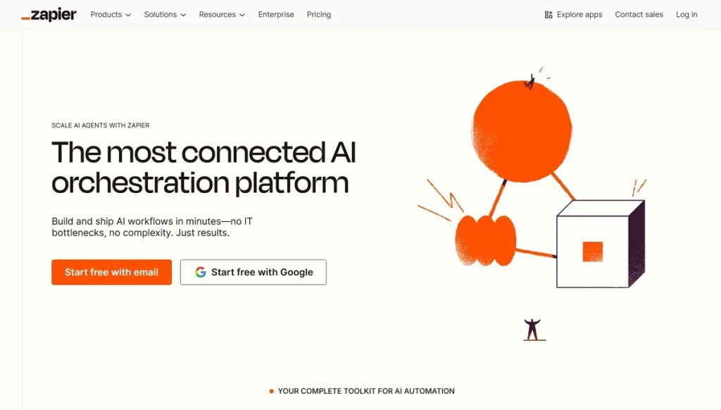 Zapier - Most connected AI platform