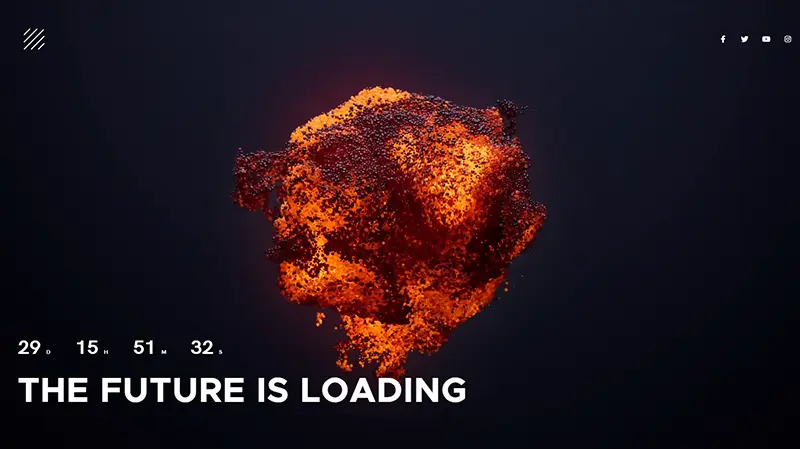 Coming Soon Maintenance Mode Template 12