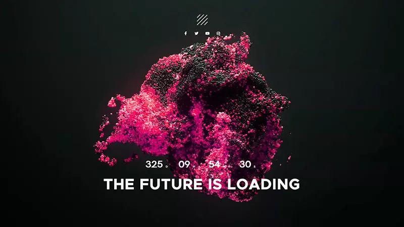 Coming Soon Maintenance Mode Template 14