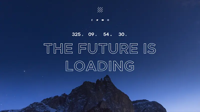 Coming Soon Maintenance Mode Template 15