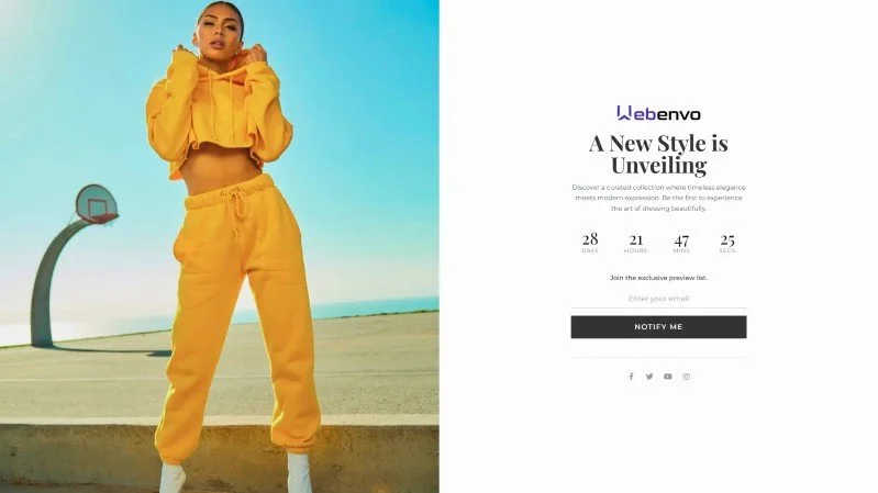 Coming Soon Maintenance Mode Template 24-fashion