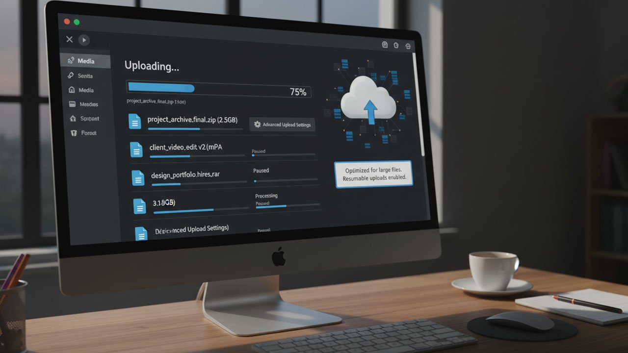 Managing Large File Uploads in WordPress