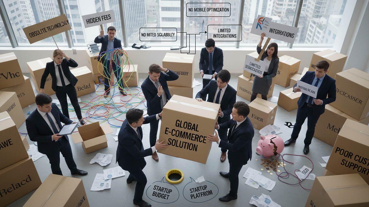 Mistakes Businesses Make When Choosing an E-commerce