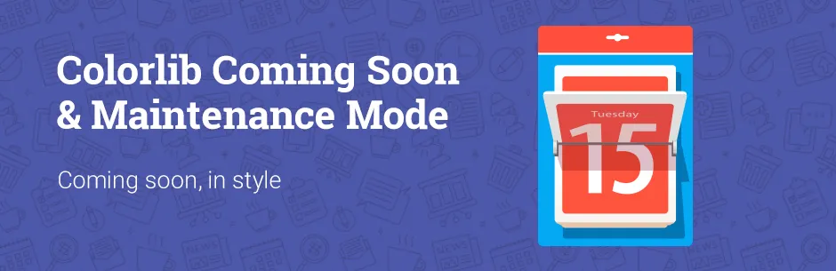 Colorlib Coming Soon Maintenance WordPress Plugin 