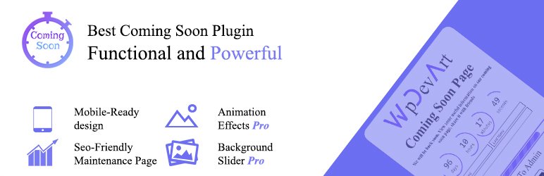 Coming Soon Page WordPress Plugin