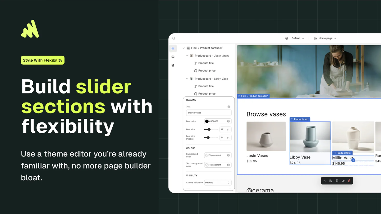 Flexi Slider Sections