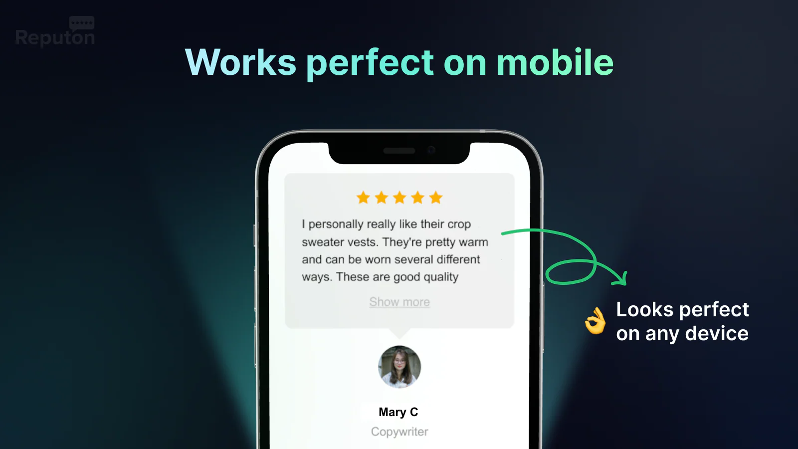 Reputon Testimonials Slider