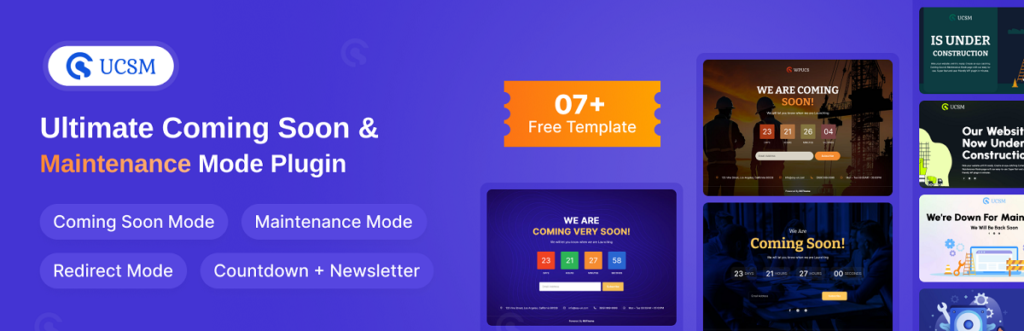 Ultimate Coming Soon Page Plugin