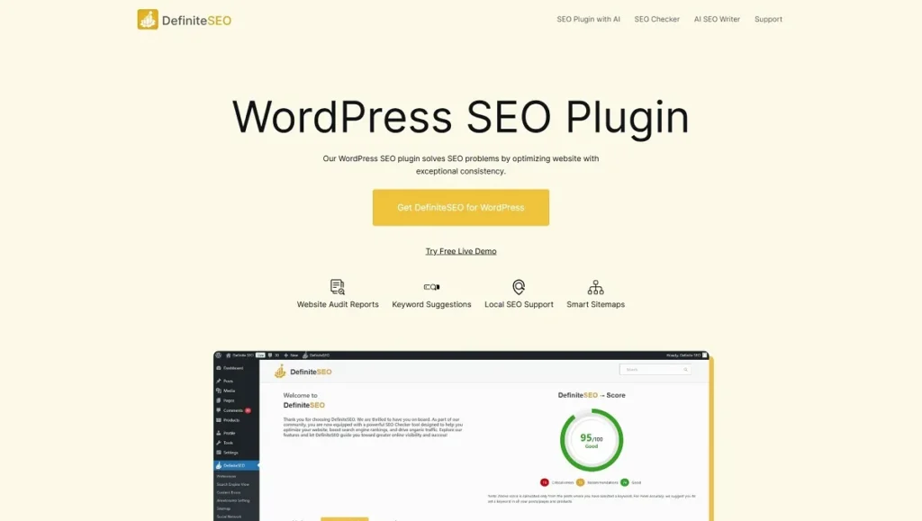 DefiniteSEO: WordPress SEO Plugin for Beginners & Pros 2 DefiniteSEO - WordPress SEO Plugin