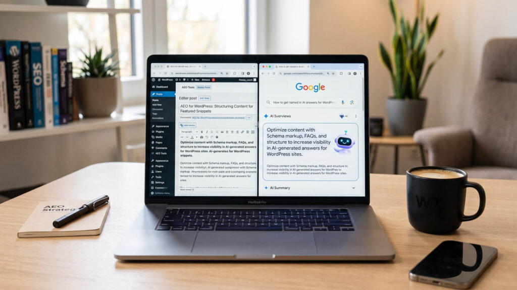 Answer Engine Optimization for WordPress: How to Get Named in AI Answers