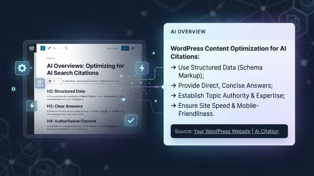AI Overviews and WordPress: What Actually Gets You Cited